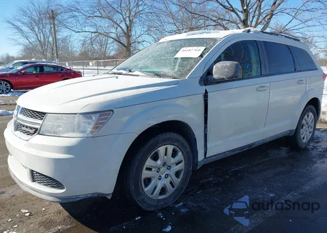2015 Dodge Journey Se from USA, damaged, VIN 3C4PDDAG4FT619296